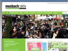 Tablet Screenshot of mosbach-aktiv.de